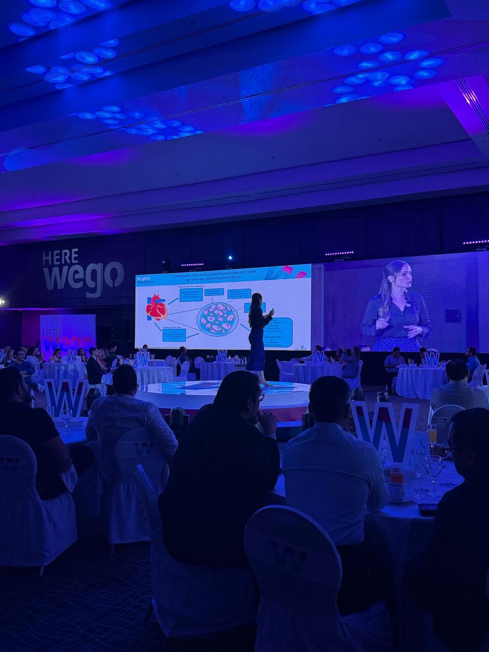 Dra. Gisela Noriega en sesión clínica